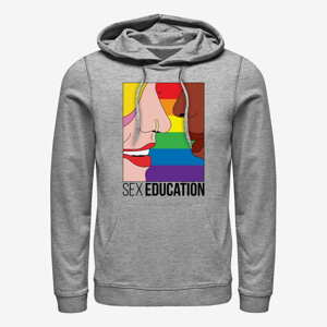 Queens Netflix Sex Education - Sex Ed Kiss Unisex Hoodie Heather Grey