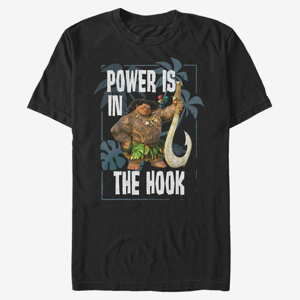 Queens Pixar Moana - Muscle Up Buttercup Unisex T-Shirt Black