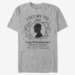 Queens Netflix Bridgerton - Whistledown Tea Unisex T-Shirt Heather Grey