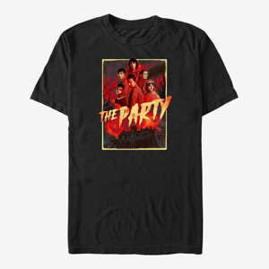 Queens Netflix Stranger Things - The Party Unisex T-Shirt Black