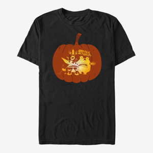 Queens Paramount Aaahh!!! Real Monsters - Monster Pumpkin Unisex T-Shirt Black