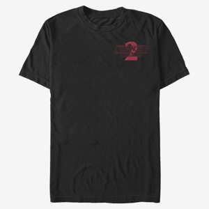 Queens Netflix Stranger Things - Stranger Two Solid Pocket Unisex T-Shirt Black