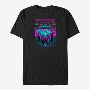 Queens Netflix Stranger Things - Neonn Group Unisex T-Shirt Black