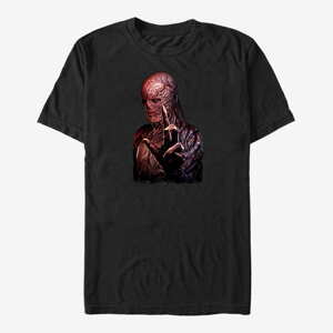 Queens Netflix Stranger Things - Shadowy Vecna Portrait Unisex T-Shirt Black