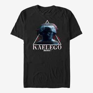 Queens Netflix Archive 81 - KAELEGO TRIANGLE LOCKUP Unisex T-Shirt Black