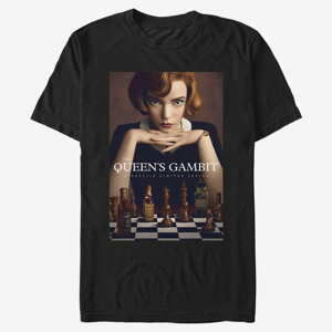 Queens Netflix The Queen's Gambit - Queens Poster Unisex T-Shirt Black