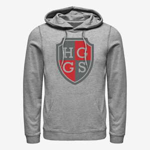 Queens Netflix Heartstopper - Harvey Greene Crest Unisex Hoodie Heather Grey