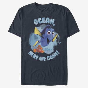 Queens Pixar Finding Dory - Here We Come Unisex T-Shirt Navy Blue