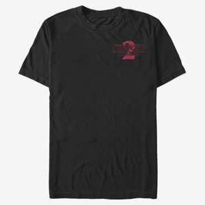 Queens Netflix Stranger Things - Stranger Two Solid Pocket Unisex T-Shirt Black