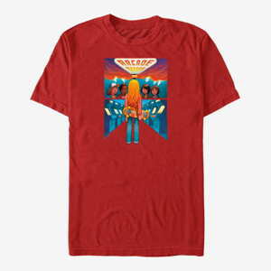 Queens Netflix Stranger Things - Arcade Poster Unisex T-Shirt Red