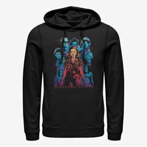 Queens Netflix Stranger Things - Populous Gaze Unisex Hoodie Black