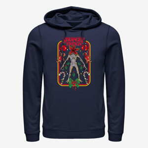 Queens Netflix Stranger Things - Demogorgon Holiday Unisex Hoodie Navy Blue