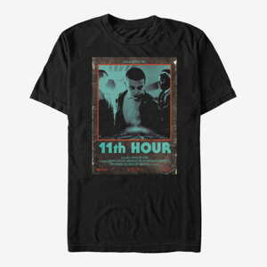 Queens Netflix Stranger Things - 11th Hour Unisex T-Shirt Black