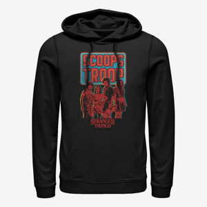 Queens Netflix Stranger Things - Scoop Troop Unisex Hoodie Black