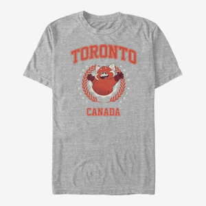 Queens Pixar Turning Red - Tronto Mei Mei Collegiate Unisex T-Shirt Heather Grey