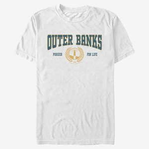 Queens Netflix Outer Banks - Collegiate Unisex T-Shirt White