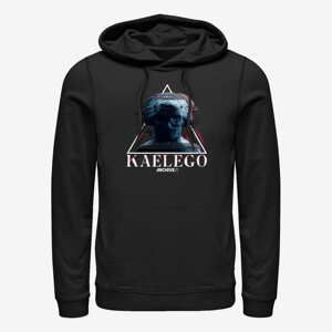 Queens Netflix Archive 81 - KAELEGO TRIANGLE LOCKUP Unisex Hoodie Black