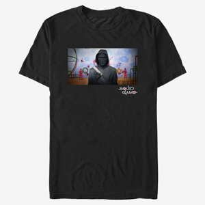 Queens Netflix Squid Game - Frontman Screenshot Unisex T-Shirt Black