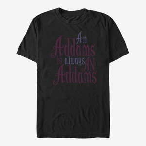 Queens MGM The Addams Family - Always An Adams Unisex T-Shirt Black