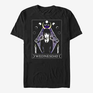 Queens MGM Wednesday - Wednesday Moon Tarot Unisex T-Shirt Black