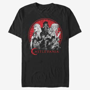 Queens Netflix Castlevania - Castlevania Crew Min Unisex T-Shirt Black