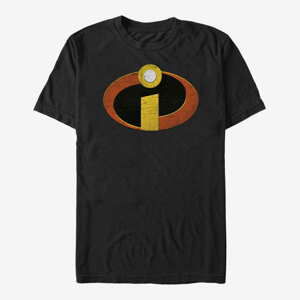 Queens Pixar Incredibles - Distressed Logo Unisex T-Shirt Black