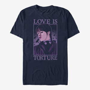 Queens MGM Wednesday - Tortured Love Unisex T-Shirt Navy Blue