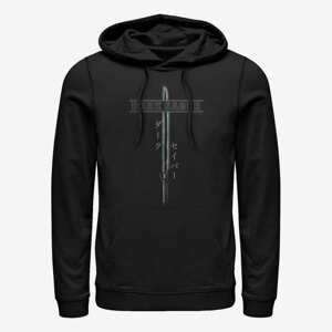 Queens Star Wars: The Mandalorian - Dark Saber Unisex Hoodie Black