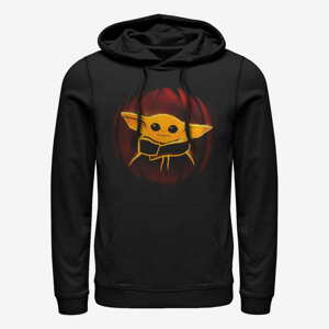 Queens Star Wars: The Mandalorian - Pumpkin Child Unisex Hoodie Black