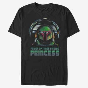 Queens Star Wars: The Mandalorian - Notta Legitimate Leader Unisex T-Shirt Black