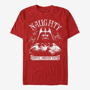 Queens Star Wars: Classic - Naughty Until Nice Unisex T-Shirt Red