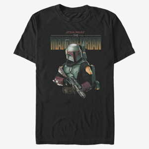 Queens Star Wars: The Mandalorian - MandoMon Epi6 Shoot Out Unisex T-Shirt Black