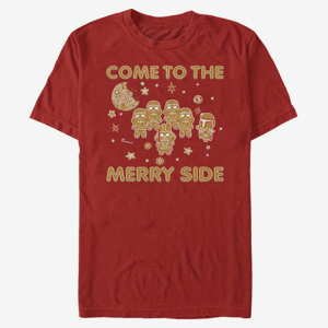 Queens Star Wars: Classic - Gingerbread Side Unisex T-Shirt Red
