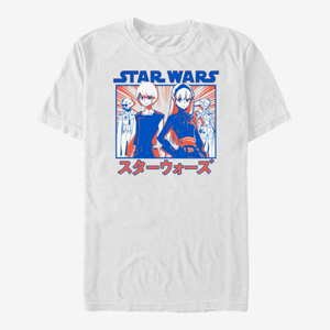 Queens Star Wars: Visions - Twins Anime Unisex T-Shirt White