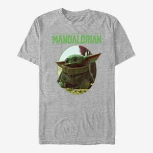 Queens Star Wars: The Mandalorian - The Look Unisex T-Shirt Heather Grey