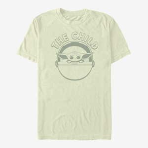 Queens Star Wars: The Mandalorian - The Child Simple Unisex T-Shirt Natural