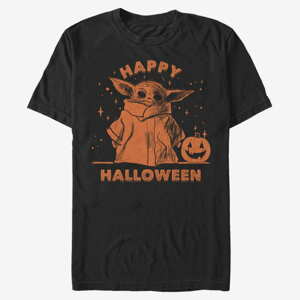 Queens Star Wars: The Mandalorian - HAPPY HALLOWEEN Unisex T-Shirt Black