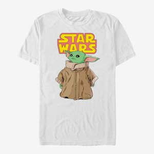 Queens Star Wars: The Mandalorian - Logo Child Gaze Unisex T-Shirt White