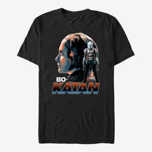 Queens Star Wars: The Mandalorian - MandoMon Epi3 Land Unisex T-Shirt Black