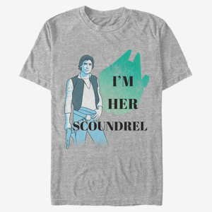 Queens Star Wars: Classic - Her Scoundrel Unisex T-Shirt Heather Grey