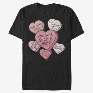 Queens Star Wars: Classic - Candy Hearts Unisex T-Shirt Black