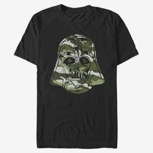 Queens Star Wars - Camo Vader Green Unisex T-Shirt Black