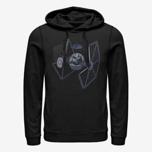 Queens Star Wars: Classic - Tie Reveal Unisex Hoodie Black