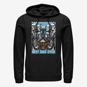 Queens Star Wars: Clone Wars - Jango Dad Unisex Hoodie Black