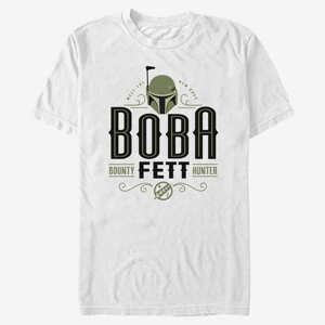 Queens Star Wars Book of Boba Fett - Boba Fett Bounty Hunter Unisex T-Shirt White
