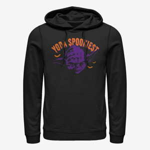 Queens Star Wars - Yoda Spooky Unisex Hoodie Black