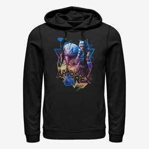 Queens Star Wars: Clone Wars - Triangular Ahsoka Rex Unisex Hoodie Black