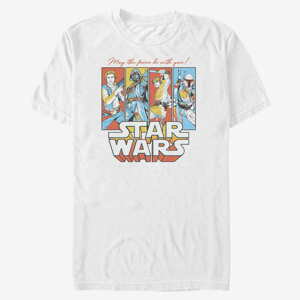 Queens Star Wars - Pop Culture Crew Unisex T-Shirt White