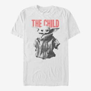 Queens Star Wars: The Mandalorian - Poster Child Unisex T-Shirt White