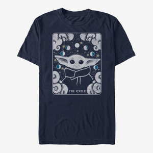 Queens Star Wars: The Mandalorian - TAROT CHILD Unisex T-Shirt Navy Blue